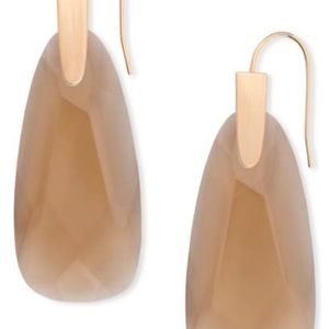 NEW Kendra Scott Maize Drop Earrings in Rose Gold Smoky